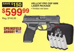 Dunham's Sports HELLCAT PRO OSP 9MM LASER PACKAGE offer