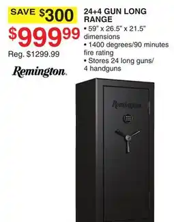 Dunham's Sports REMINGTON 24 + 4 GUN LONG RANGE offer