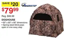Dunham's Sports AMERISTEP DOGHOUSE offer