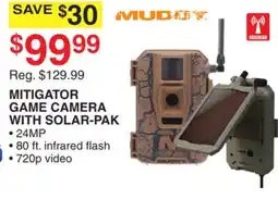 Dunham's Sports MITIGATOR GAME CAMERA WITH SOLAR-PAK offer