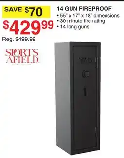 Dunham's Sports 14 GUN FIREPROOF offer