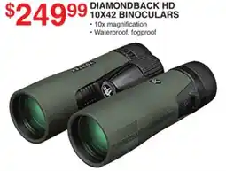 Dunham's Sports DIAMONDBACK HD 10X42 BINOCULARS offer