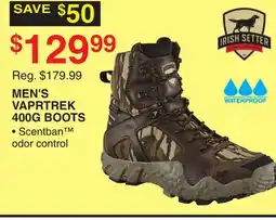 Dunham's Sports MEN'S VAPRTREK 400G BOOTS offer
