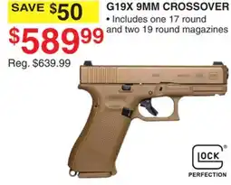 Dunham's Sports LOCK PERFECTION G19X 9MM CROSSOVER offer