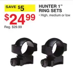Dunham's Sports HUNTER 1 RING SETS offer