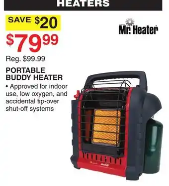 Dunham's Sports MR.HEATER PORTABLE BUDDY HEATER offer
