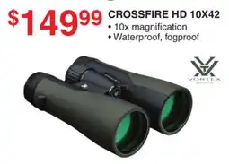 Dunham's Sports VORTEX CROSSFIRE HD 10X42 offer