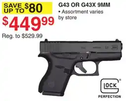 Dunham's Sports G43 OR G43X 9MM offer