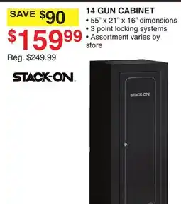 Dunham's Sports 14 GUN CABINET offer