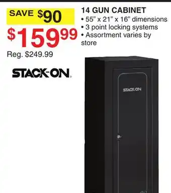 Dunham's Sports 14 GUN CABINET offer