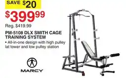 Dunham's Sports MARCY PM-5108 DLX SMITH CAGE TRAINING SYSTEM offer
