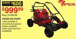 Dunham's Sports VK200 GO-KART offer