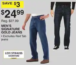 Dunham's Sports MEN'S SIGNATURE GOLD JEANS offer