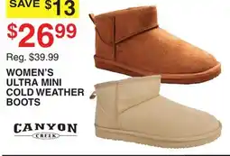 Dunham's Sports WOMEN'S ULTRA MINI COLD WEATHER BOOTS offer