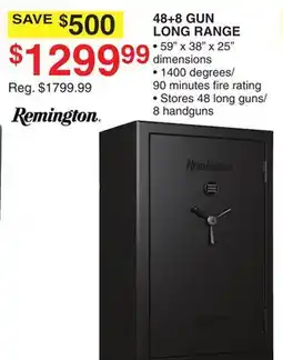 Dunham's Sports 48 + 8 GUN LONG RANGE offer