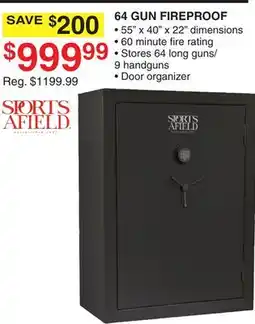 Dunham's Sports 64 GUN FIREPROOF offer