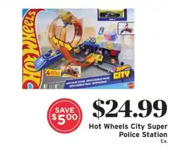 ShopRite Hot Wheels City Super Police Station offer