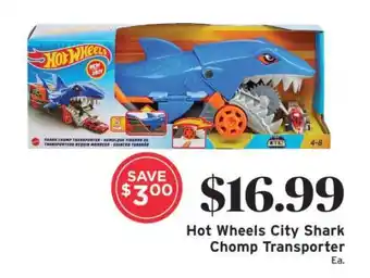 Hot Wheels City Shark Chomp Transporter
