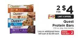 ShopRite Quest Protein Bars offer