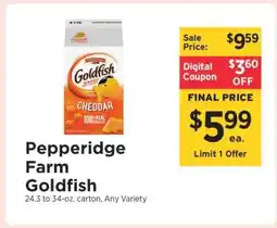 ShopRite Pepperidge Farm Goldfish offer