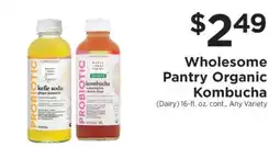 ShopRite Wholesome Pantry Organic Kombucha offer