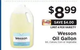 ShopRite Wesson Oil Gallon offer