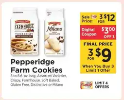 ShopRite Pepperidge Farm Cookies offer