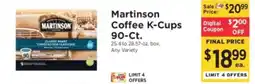 ShopRite Martinson Coffee K-Cups 90 - Ct offer