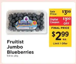 ShopRite Fruitist Jumbo Blueberries offer