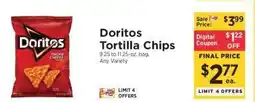ShopRite Doritos Tortilla Chips offer