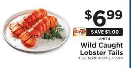 ShopRite Wild-Caught Lobster Tails offer