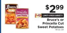 ShopRite Bruce’s or Princella Cut Sweet Potatoes offer