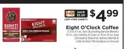 ShopRite Eight O'Clock Coffee offer