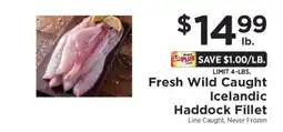 ShopRite Fresh Wild Caught Icelandic Haddock Fillet offer