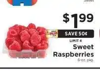 ShopRite Sweet Raspberries offer