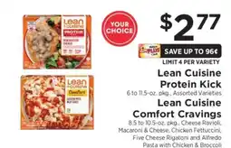 ShopRite Lean Cuisine Protein Kick / Comfort Cravings offer