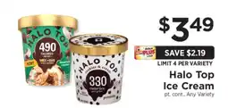 ShopRite Halo Top Ice Cream offer