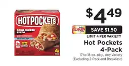 ShopRite Hot Pockets 4-Pack offer