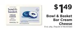 ShopRite Bowl & Basket Bar Cream Cheese offer