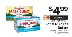 ShopRite Land O Lakes Butter offer