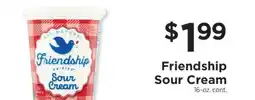 ShopRite Friendship Sour Cream offer