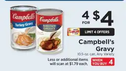 ShopRite Campbell's Gravy offer
