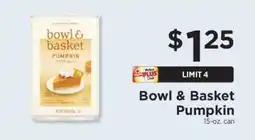 ShopRite Bowl & Basket Pumpkin offer