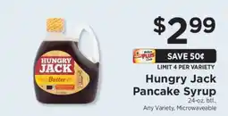 ShopRite Hungry Jack Pancake Syrup offer
