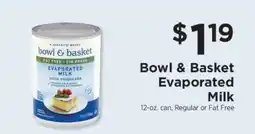 ShopRite Bowl & Basket Evaporated Milk offer