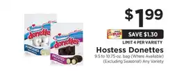 ShopRite Hostess Donettes offer