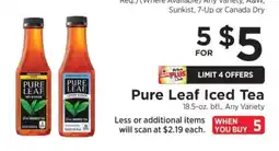 ShopRite Pure Leaf Iced Tea offer