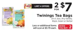 ShopRite Twinings Tea Bags offer