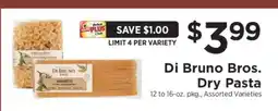 ShopRite Di Bruno Bros. Dry Pasta offer