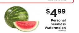 ShopRite Personal Seedless Watermelon offer